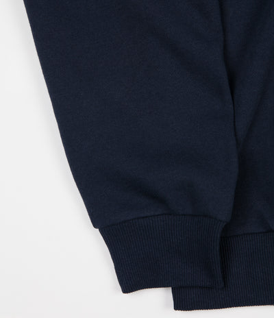 Brixton Stith Zip Hoodie - Navy