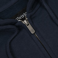 Brixton Stith Zip Hoodie - Navy thumbnail