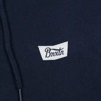 Brixton Stith Zip Hoodie - Navy thumbnail