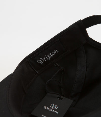 Brixton Stowell 5 Panel Cap - Black