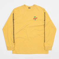 Brixton Tosh Long Sleeve T-Shirt - Washed Yellow thumbnail