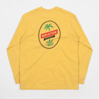 Brixton Tosh Long Sleeve T-Shirt - Washed Yellow thumbnail