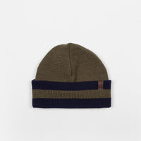 Brixton Valdez Beanie - Olive / Navy thumbnail