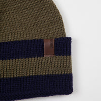 Brixton Valdez Beanie - Olive / Navy thumbnail