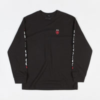 Brixton x Independent Frame Long Sleeve T-Shirt - Washed Black thumbnail