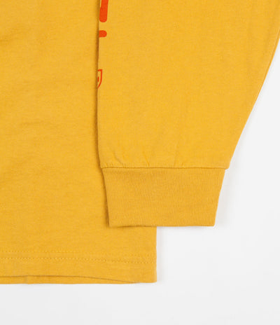 Brixton x Independent Frame Long Sleeve T-Shirt - Yellow