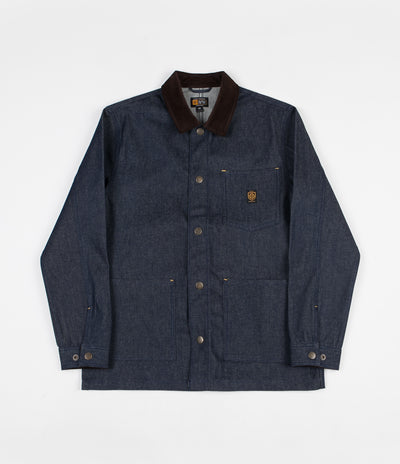 Brixton x Independent Yard Denim Jacket - Raw Indigo