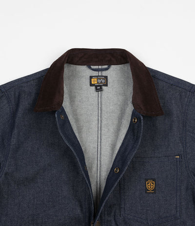 Brixton x Independent Yard Denim Jacket - Raw Indigo