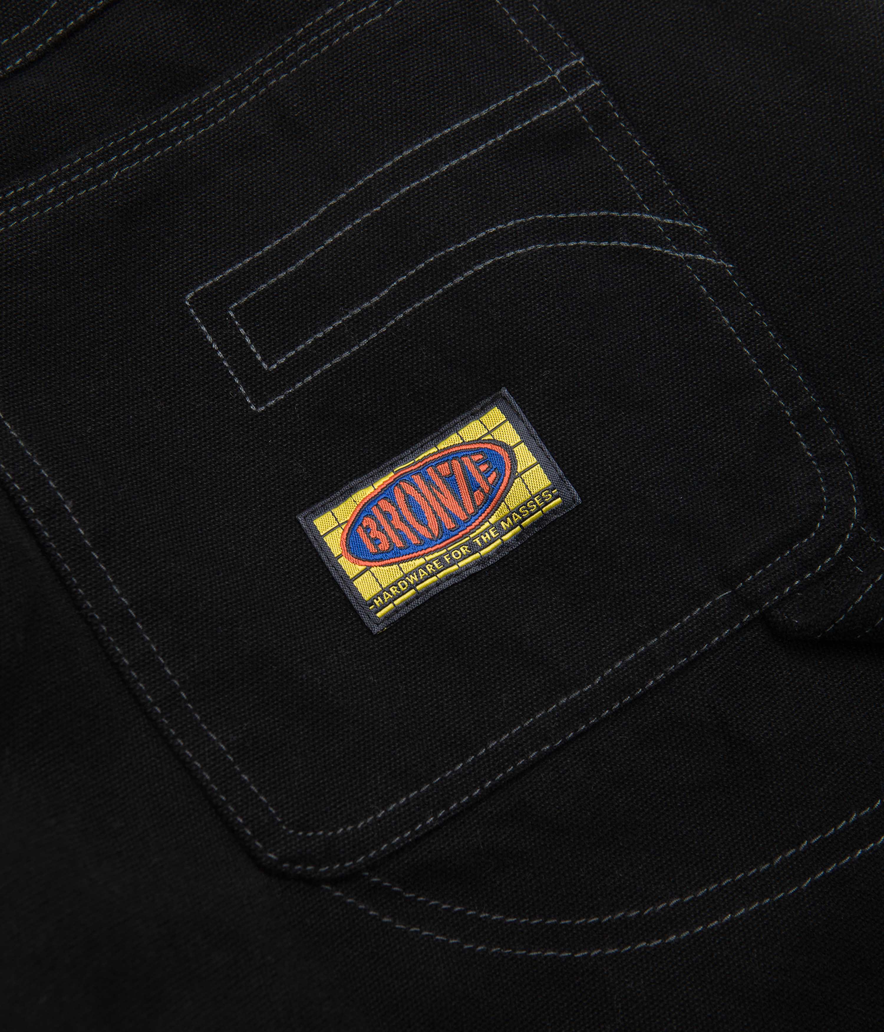 Bronze 56K 56 Duck Canvas Pants - Black | Flatspot