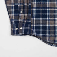 Bronze 56K 56 Flannel Shirt - Blue thumbnail