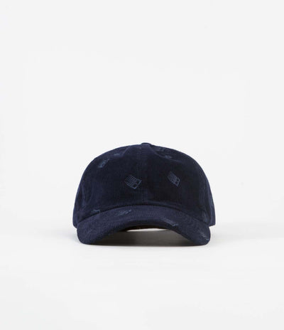 Bronze 56K All Over Embroidered Cap - Navy