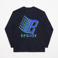 Bronze 56K B Logo Long Sleeve T-Shirt - Navy thumbnail