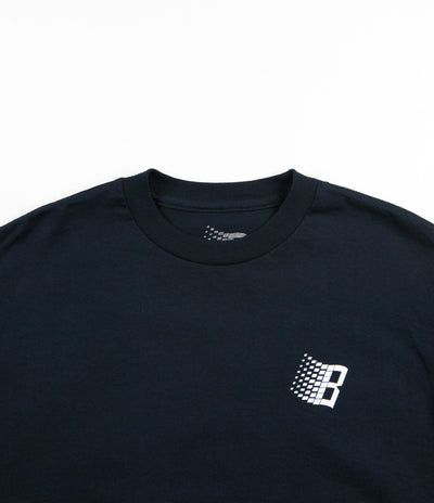 Bronze 56K B Logo Long Sleeve T-Shirt - Navy / White