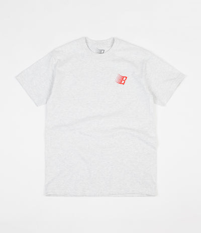 Bronze 56K B Logo T-Shirt - Ash Heather / Infrared