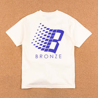 Bronze 56K B Logo T-Shirt - Cream / Blue thumbnail