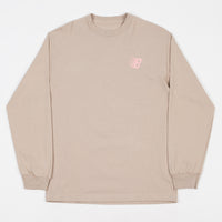 Bronze 56K Classic Logo Long Sleeve T-Shirt - Sand / Pink thumbnail