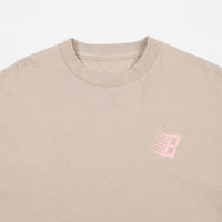 Bronze 56K Classic Logo Long Sleeve T-Shirt - Sand / Pink thumbnail