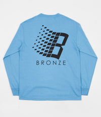 Bronze 56K Classic Logo Long Sleeve T-Shirt - Slate / Black