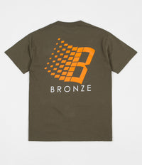 Bronze 56K Classic Logo T-Shirt - Forest Green