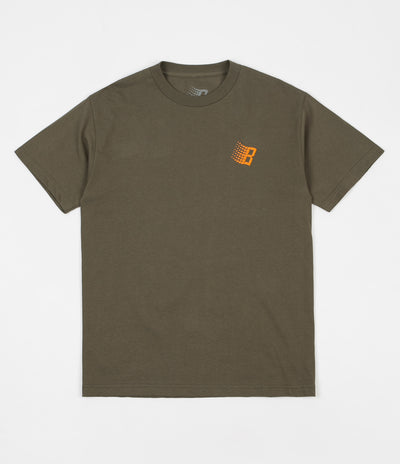 Bronze 56K Classic Logo T-Shirt - Forest Green