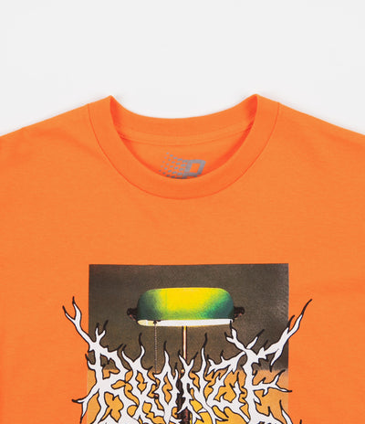 Bronze 56K Death Metal Lamp T-Shirt - Orange