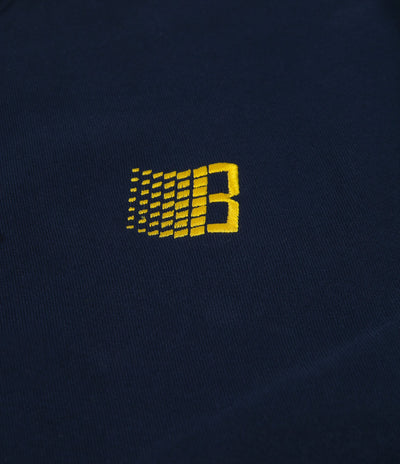 Bronze 56K Embroidered B Logo Crewneck Sweatshirt - Navy