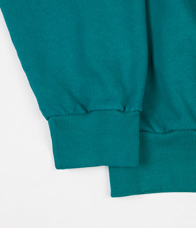 Bronze 56K Embroidered B Logo Crewneck Sweatshirt - Teal