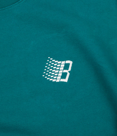 Bronze 56K Embroidered B Logo Crewneck Sweatshirt - Teal