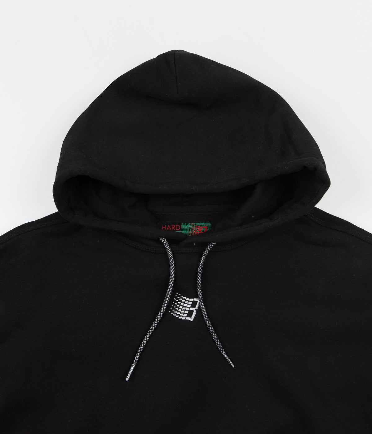 Bronze 56K Embroidered B Midweight Hoodie - Black | Flatspot