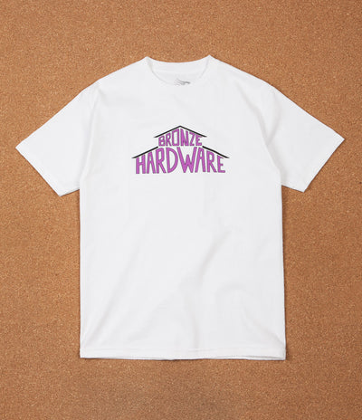 Bronze 56K House T-Shirt - White / Purple / Black