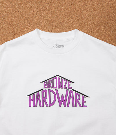 Bronze 56K House T-Shirt - White / Purple / Black