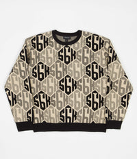 Bronze 56K Knitted Crewneck Sweatshirt - Cream