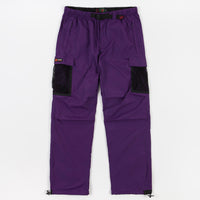 Bronze 56K Mesh Cargo Pants - Purple thumbnail