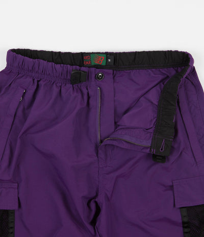 Bronze 56K Mesh Cargo Pants - Purple