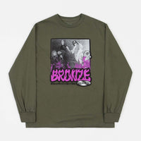 Bronze 56K Psalms 56K Long Sleeve T-Shirt - Military Green thumbnail