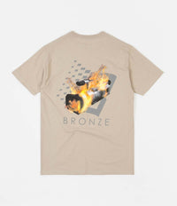 Bronze 56K VX B Logo T-Shirt - Sand