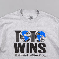 Bronze 56K Wins T-Shirt - Grey thumbnail