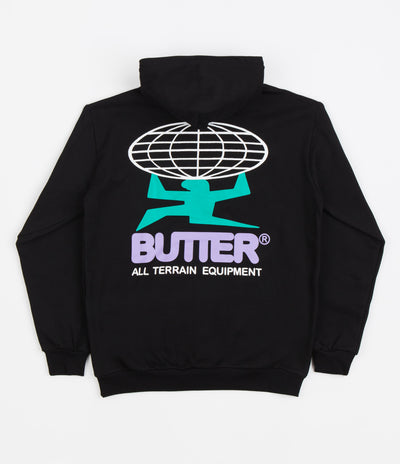 Butter Goods All Terrain Hoodie - Black