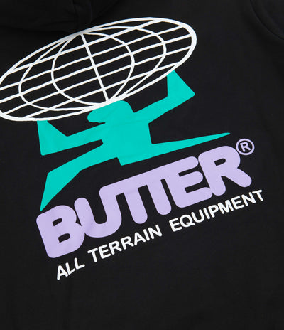 Butter Goods All Terrain Hoodie - Black