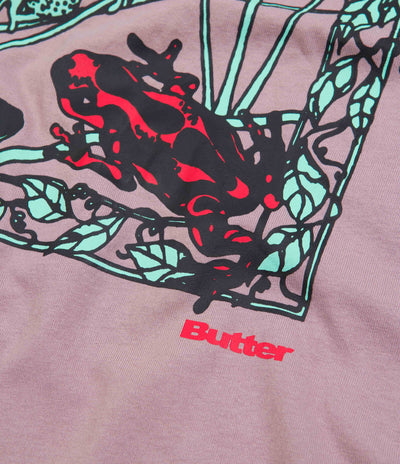 Butter Goods Amphibian T-Shirt - Washed Berry