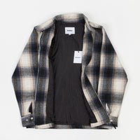 Butter Goods Angels Heavyweight Plaid Overshirt - Navy / Beige thumbnail