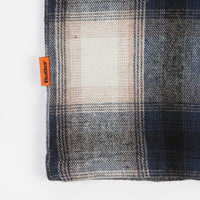 Butter Goods Angels Heavyweight Plaid Overshirt - Navy / Beige thumbnail