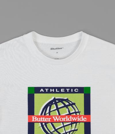 Butter Goods Athletic Gear T-Shirt - White