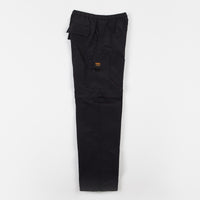 Butter Goods ATS Zip Off Trousers - Black thumbnail