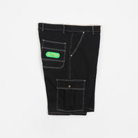 Butter Goods Baggy Cargo Shorts - Black thumbnail