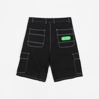 Butter Goods Baggy Cargo Shorts - Black thumbnail