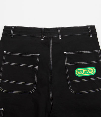 Butter Goods Baggy Cargo Shorts - Black