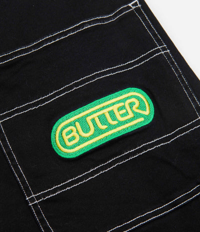 Butter Goods Baggy Cargo Shorts - Black