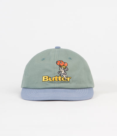 Butter Goods Balloons Logo Cap - Sage / Slate