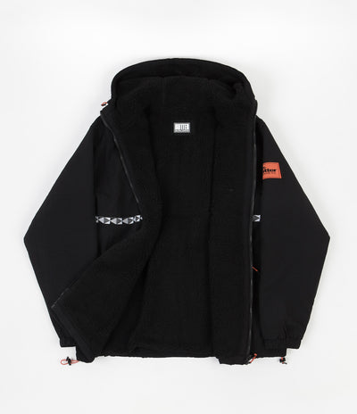 Butter Goods Basecamp Reversible Jacket  - Black / Black